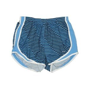 Nike Women's 3'' Dri-Fit Tempo Core Patterned Striped Running Shorts Size Medium